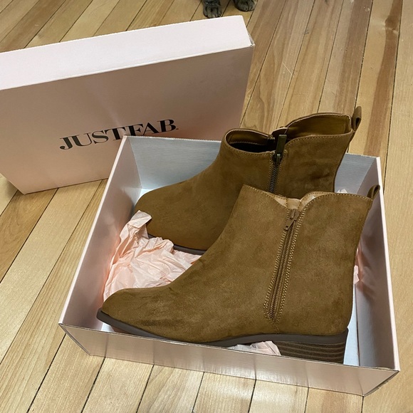 Just Fab new tan booties - Picture 4 of 4